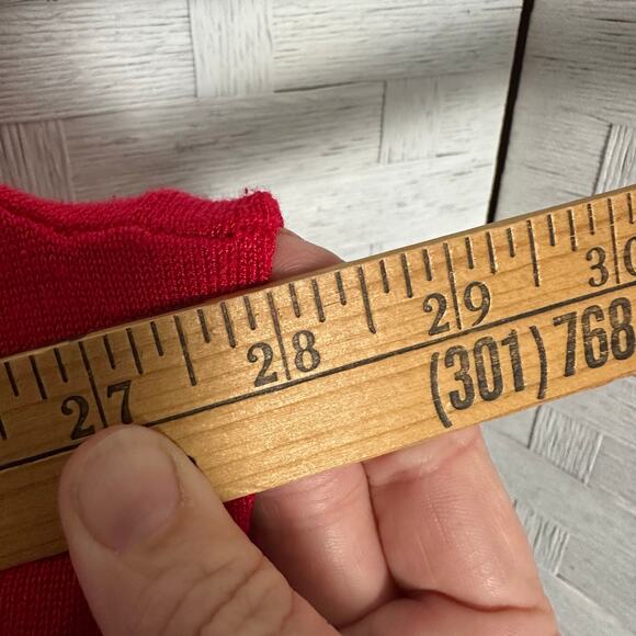 Lane Bryant women’s cardigan Red button front academia cozycore plus size - Picture 7 of 8